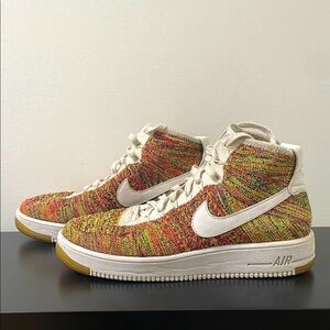 Nike Air Force 1 mid Ultra Flyknit Multi-Color size men’s 8 (41)
